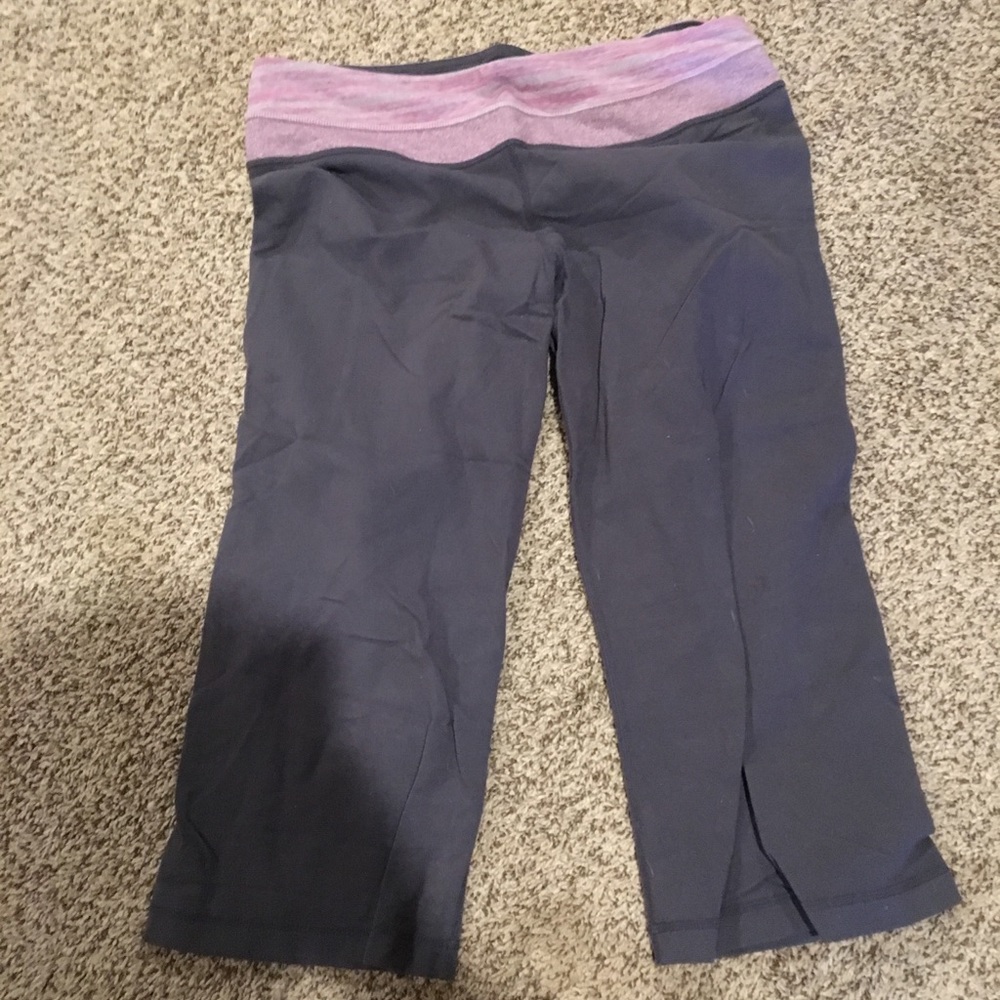 Lululemon crop with matching headband
